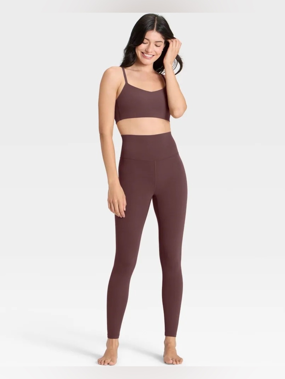 All in Motion Dynamic Flex Brown High Rise Leggings